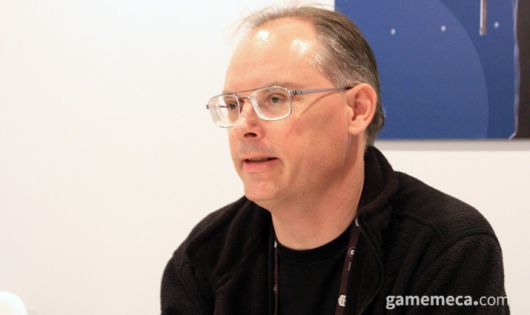 ▲ 에픽게임즈 팀 스위니 대표 (사진: 게임메카 촬영)