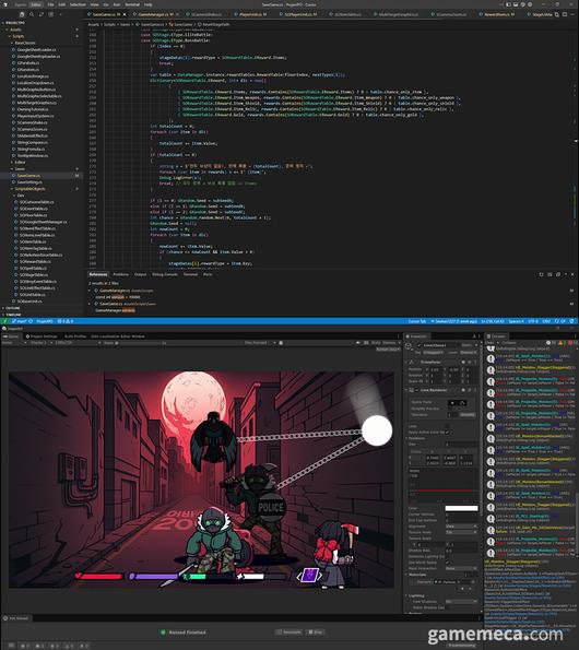 ▲ 개발에 박차를 가하는 '루나락시아' (사진제공: 아이언디어)
