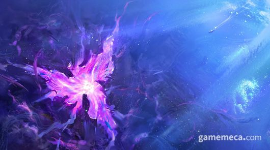 ▲ 평화로웠던 행성에 생명체를 폭주시키는 '허무의 침식' 현상이 발생한다 (사진출처: 스타 레조넌스 공식 카페)