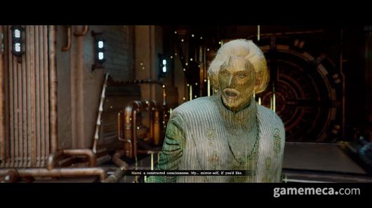 ▲ 연금술사 '마르니'와의 대화에서 시작하는 골든 스타 퀘스트. 규모와 연출 측면에서 강렬한 인상을 남겼다 (사진출처: 붉은사막 트레일러 갈무리)