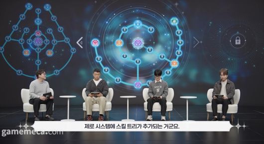 ▲ 시즌마다 효과가 달라지는 시즌 스킬트리;(사진출처: 카제나 2026년 로드맵 쇼케이스 영상 갈무리)