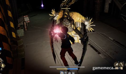 ▲ 버프 스킬, 타격을 이어가면 공격력 상승;(사진: 게임메카 촬영)