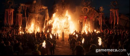 ▲ 더 게임 어워드 트레일러에서 어두움을 강조했던 디비니티 (사진출처: 더 게임 어워드 생중계 갈무리)