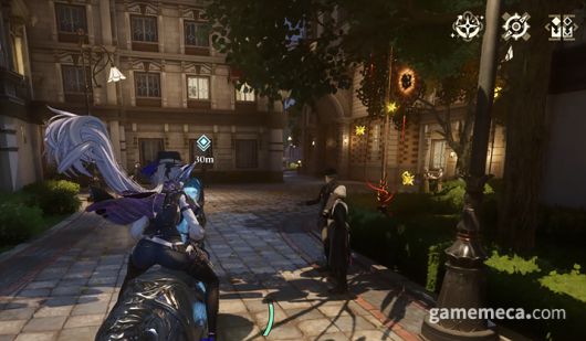 ▲ 떨어지는 낙엽 (사진: 게임메카 촬영)