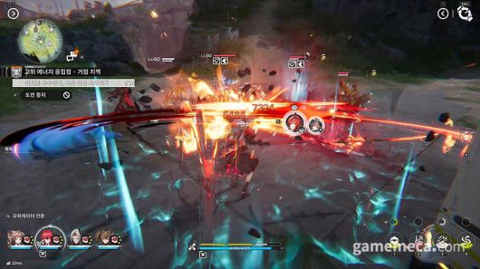 ▲ 각 오퍼레이터들의 상태이상 연계가 가능해 여러 콤보를 시도할 수 있다 (사진: 게임메카 촬영)