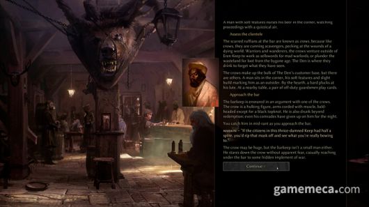 ▲ 어드벤처 요소, 팩션과 우호도도 존재 (사진출처: 스팀)