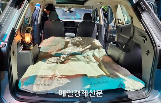 차박 즐기기에 최적화된 폭스바겐 신형 아틀라스 [사진촬영=최기성 매경 디지털뉴스룸 기자]