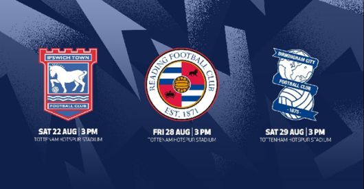 토트넘이 2020-21시즌 준비를 위해 8월 22~29일 입스위치, 레딩, 버밍엄과 프리시즌 평가전을 치른다.