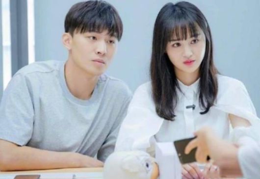 정솽(오른쪽)과 전 연인 장헝. 사진|웨이보