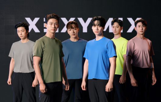 젝시믹스의 새로운 모델로 기용된 '2PM' [사진제공 : 젝시믹스]