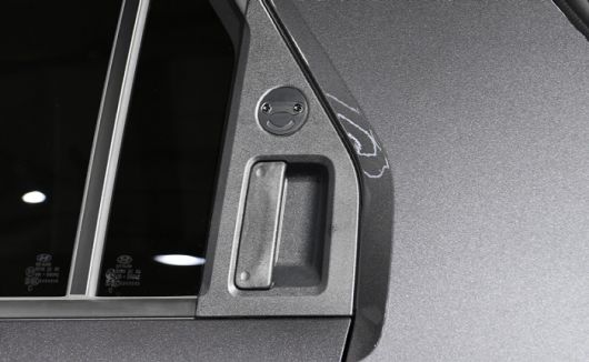 캐스퍼 2열 도어 손잡이 [사진 제공=현대차]