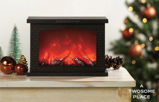 투썸플레이스 벽난로램프. [사진 출처 = 투썸플레이스]