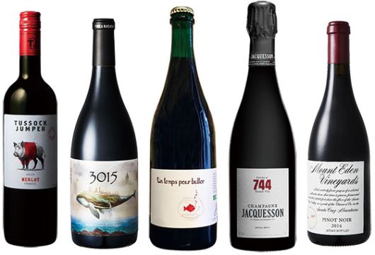 투썩 점퍼 2019,  핀카 바카라 3015, 도멘 뒤 떵 엉 떵 푸르 불레, 쟈크송 퀴베 744, 마운드 에덴 피노 누아