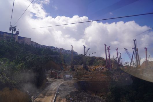 공사중인 바나 힐 전경 / 사진 = 정윤지 여행+ 기자