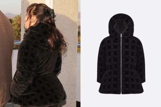 김정은 북한 국무위원장의 딸 김주애가 지난 16일 ICBM(대륙간탄도미사일) 발사 참관 때 프랑스 명품 브랜드 크리스찬 디올 제품을 입은 것으로 파악됐다. [사진출처 = 연합뉴스, 디올 홈페이지]