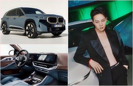 BMW XM과 지드래곤 [사진출처=BMW]