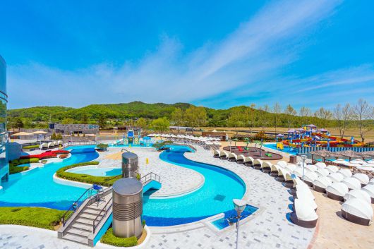 충남 아산 파라다이스 스파 도고 유수풀