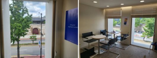 창 밖으로 보이는 풍경/사진=강찬미 여행+기자