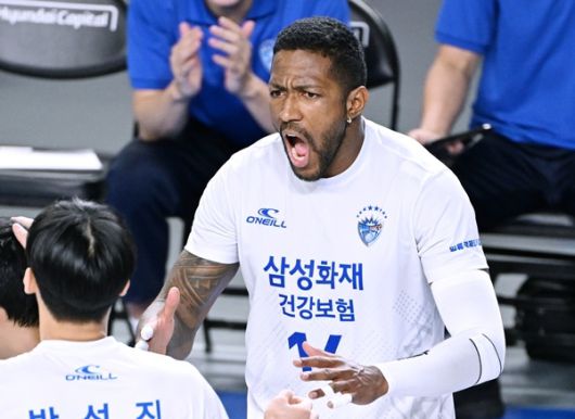 삼성화재 요스바니. 사진=KOVO 제공