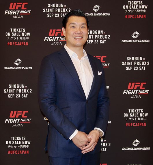 UFC 케빈 장 부사장 겸 아시아 총괄. 사진=TKO