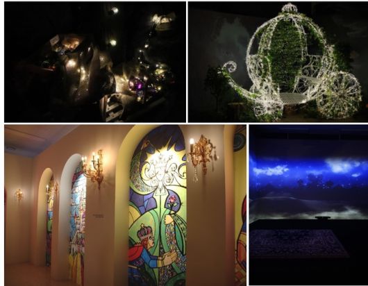 디즈니 팝업 스토어 백설공주 신데렐라 미녀와야수 알라딘/ 사진=박소예 인턴기자