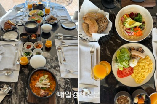 이디 레스토랑 조식 메뉴 / 사진=홍지연 여행+ 기자