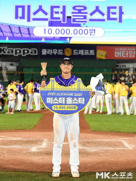 지난해 미스터 올스타의 영예를 안았던 채은성. 사진=천정환 기자