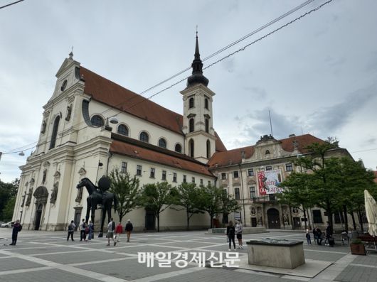 브르노 모라비아 광장 / 사진=홍지연 여행+ 기자