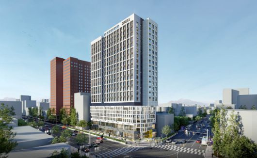 강동구 길동역 일대 들어서는 복합건물 조감도. [사진출처=서울시]