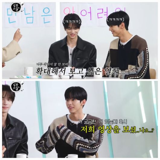 MC 장도연을 사촌 이모부터 조카로 만들며 스튜디오를 웃음바다로 만든 이들의 케미가 화제를 모았다.사진= 웹 예능 ‘살롱드립2’