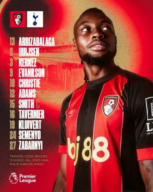 사진=본머스 SNS