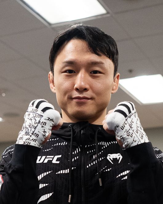 최두호가 UFC 310 메인카드 제1경기 출전 준비를 마친 모습을 보여주고 있다. 사진=TKO