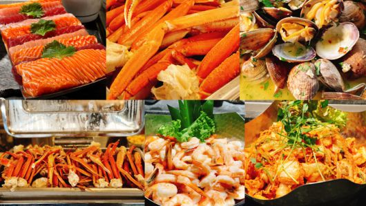 목요일부터 일요일까지 운영하는 저녁 해산물 뷔페 / 사진=권효정 기자