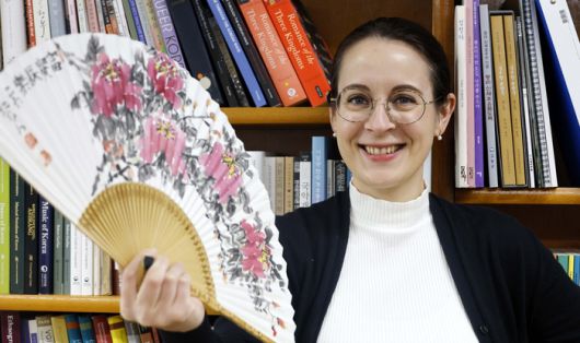 내달 1일 서울 국립국악원에서 판소리 공연에 나서는 안나 예이츠 서울대 국악과 교수. 김호영 기자