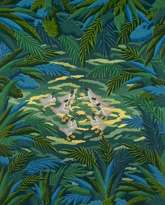 김선우 ‘The Protectors’(2024·추정가 2300만~6000만원). 서울옥션