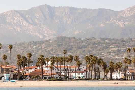 아름다운 해안 풍경을 자랑하는 여행지 산타바바라 / 사진=캘리포니아 관광청