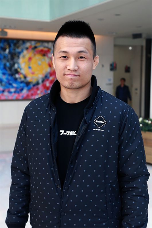 2016년 서울특별시 사회복무요원 시절 UFC 정찬성. 사진=서초구청 제공