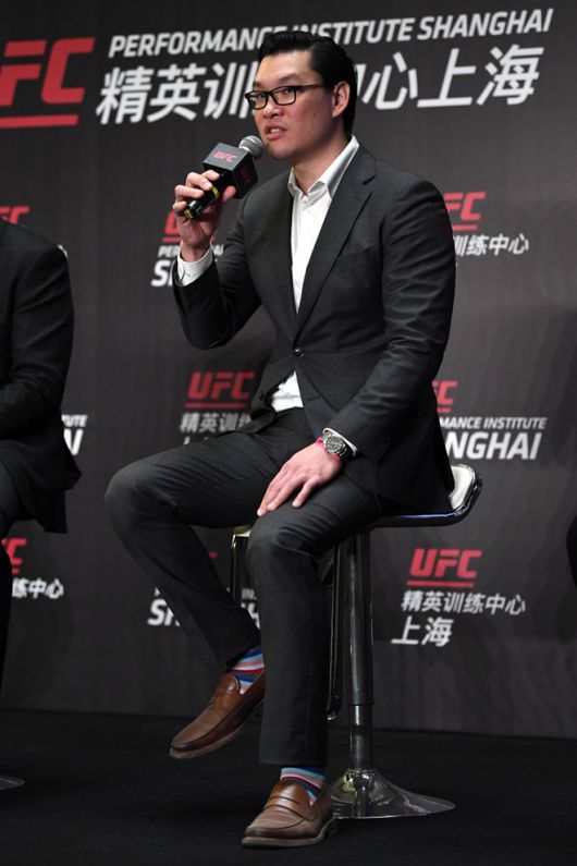 UFC 케빈 장 수석부사장 겸 아시아 총괄. 사진=TKO