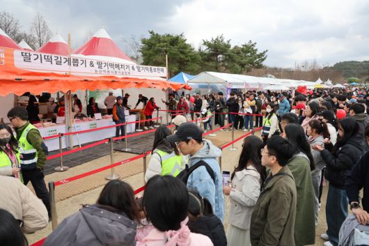 논산 딸기축제 [사진 = 논산시]