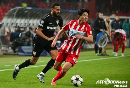 설영우가 공격수급 득점 행진을 이어가고 있다. 사진=AFPBBNews=News1