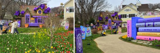 포시즌스 가든 내 쿠로미 주제 공간 / 사진=김혜성 여행+ 기자