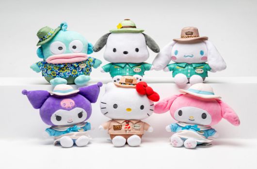 에버랜드 캐스트 옷을 입은 산리오캐릭터즈 / 사진=김혜성 여행+ 기자