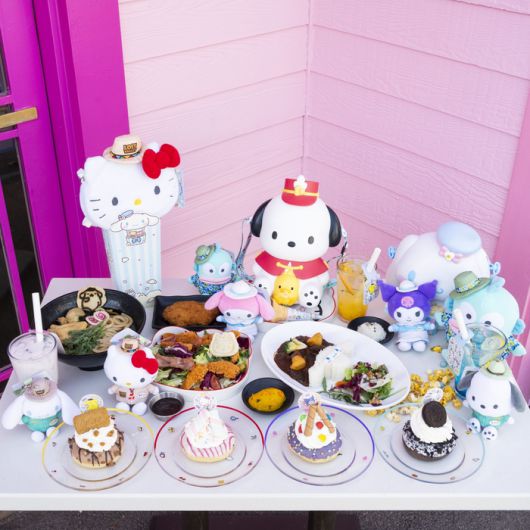 산리오캐릭터즈를 주제로한 음식 13종 / 사진=삼성물산