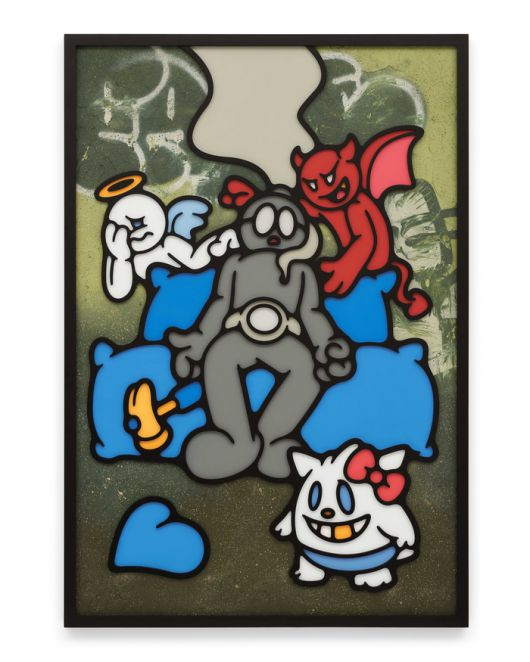 샘바이펜 ‘HESITATE’(2025). PKM갤러리