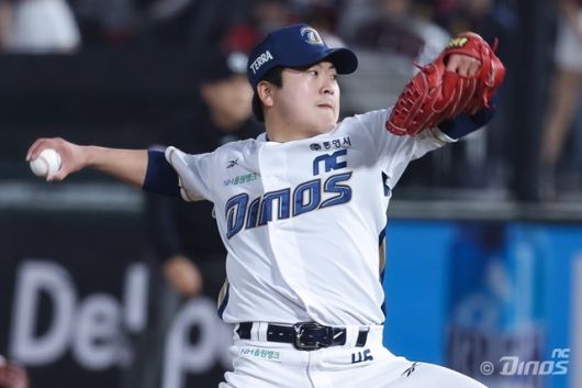 13일 부산 롯데전에서 시즌 2승을 챙긴 손주환. 사진=NC 제공