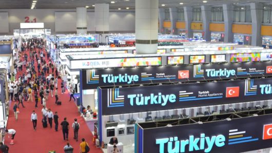 광저우 캔톤페어 현장. [사진 = BBC]