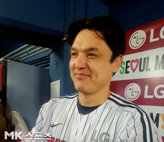 16일 잠실 삼성전에서 임찬규를 훌륭히 리드한 박동원. 사진(잠실 서울)=이한주 기자