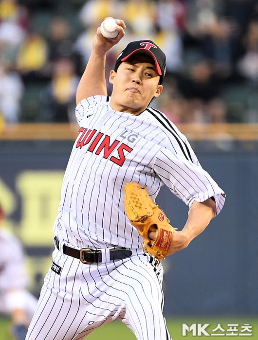 LG 임찬규는 16일 잠실 삼성전에서 호투했다. 사진(잠실 서울)=천정환 기자