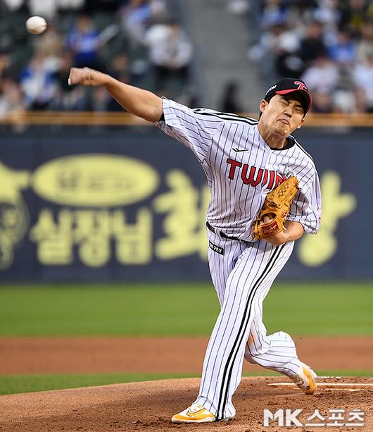 임찬규와 LG는 앞으로도 상승세를 이어갈 수 있을까. 사진(잠실 서울)=천정환 기자