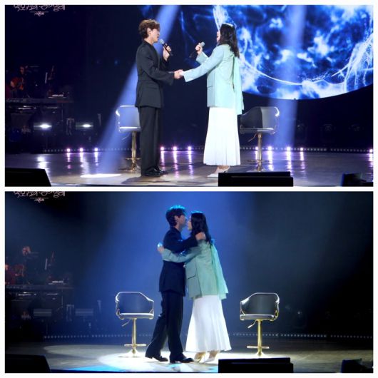 차지연은 ‘심청가’ 하이라이트 부분을 즉흥 열창, 객석을 단숨에 압도했다.사진=KBS